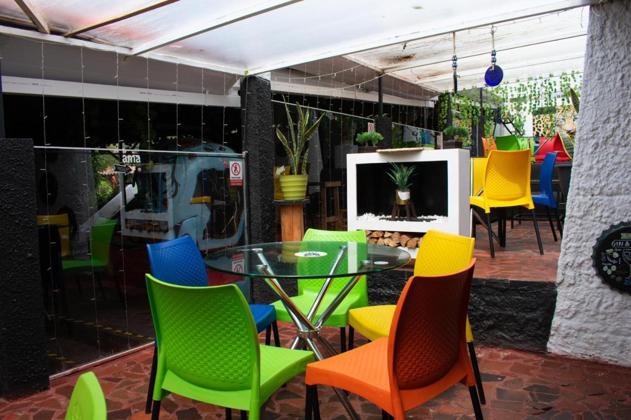 Club Aviva Guatavita - Hostel - Restaurante, Disco & Bar Eksteriør bilde