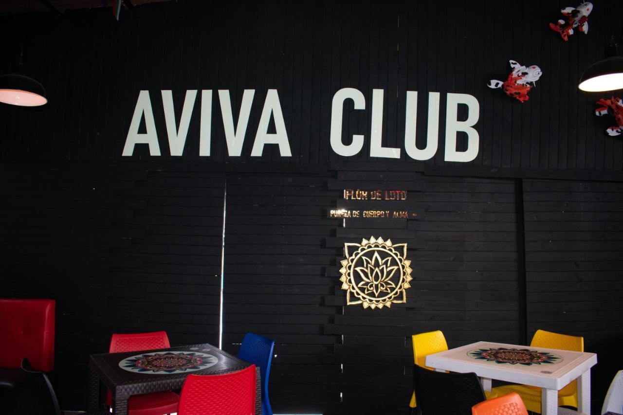 Club Aviva Guatavita - Hostel - Restaurante, Disco & Bar Eksteriør bilde